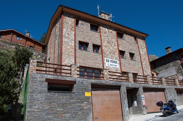 Vista frontal xalet Forn de Canillo