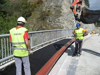 Operaris de CAPICSA treballant