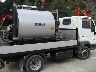 Camio emulsió asfàltica